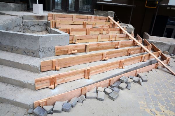 Cement Step Repair in Decatur