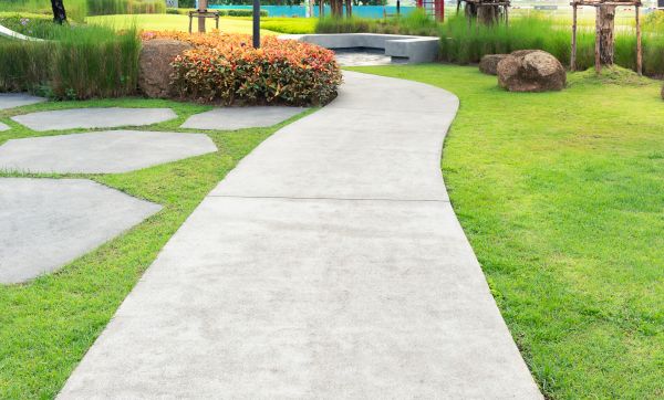 Cement Walkway Repair in Decatur