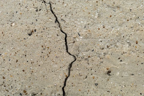 Cracked Basement Floor Repair in Decatur